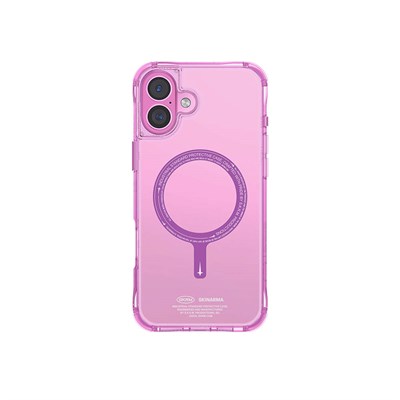 Apple iPhone 16 Plus Kılıf SkinArma Şeffaf Airbag Tasarımlı Magsafe Şarj Özellikli Saido Kapak
