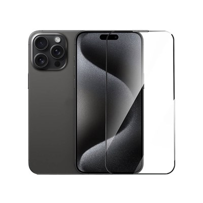 Apple iPhone 16 Plus Wiwu GT-014 Polimer Oleofobik Kaplama Şeffaf Pürüzsüz Temperli Cam Ekran Koruyucu 25li Paket
