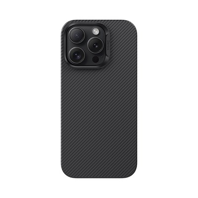 Apple iPhone 16 Pro Kılıf Benks M-safe Şarj Özellikli Metal Kamera Çerçeveli Magnetik ArmorAir 600D Kevlar Fiber Kapak
