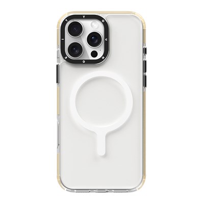 Apple iPhone 16 Pro Kılıf M-Safe Şarj Özellikli Benks ArmorAir ArmorGrid Serisi Kevlar Kapak