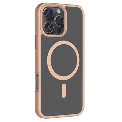 Apple iPhone 16 Pro Kılıf M-safe Şarj Özellikli Youngkit High Definition Serisi Kapak