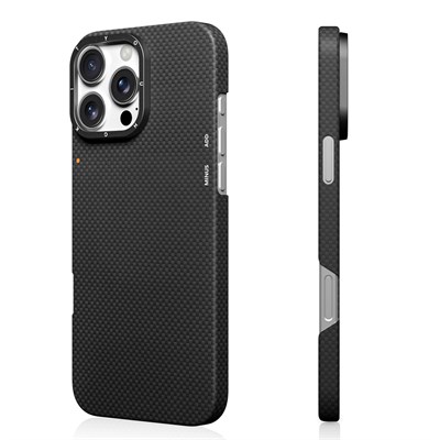 Apple iPhone 16 Pro Kılıf Magsafe Şarj Özellikli Aramid Fiber Tasarımlı Youngkit 1500D Kevlar Extreme Wing Serisi Kapak