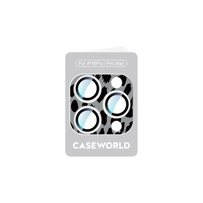Apple iPhone 16 Pro Max CaseWorld Crystal Color Serisi Full Kamera Lens Koruyucu