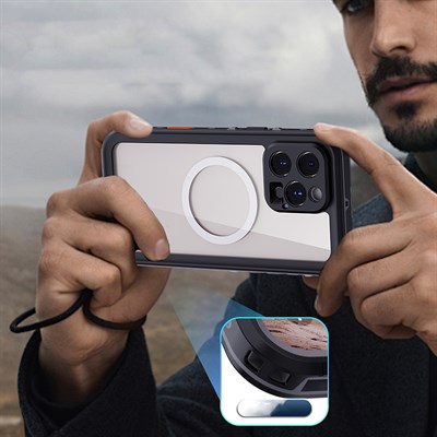 Apple iPhone 16 Pro Max Kılıf 1-1 Su Geçirmez Kılıf