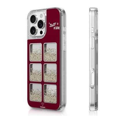 Apple iPhone 16 Pro Max Kılıf Aynalı ve Boncuklu Tasarım Youngkit Spirit Serisi Kapak