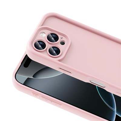 Apple iPhone 16 Pro Max Kılıf Kamera Korumalı Zore Ananas Kapak