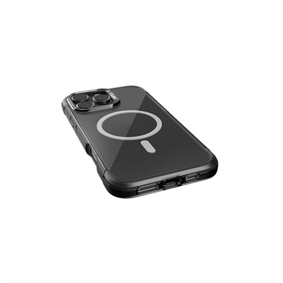 Apple iPhone 16 Pro Max Kılıf M-safe Şarj Özellikli Karbon Fiber Görünümlü Zore Antina Kapak