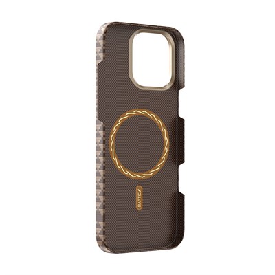 Apple iPhone 16 Pro Max Kılıf M-safe Şarj Özellikli Raptic Aramid Skin Origin Serisi Kapak