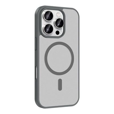 Apple iPhone 16 Pro Max Kılıf M-safe Şarj Özellikli Zore Babet Kapak