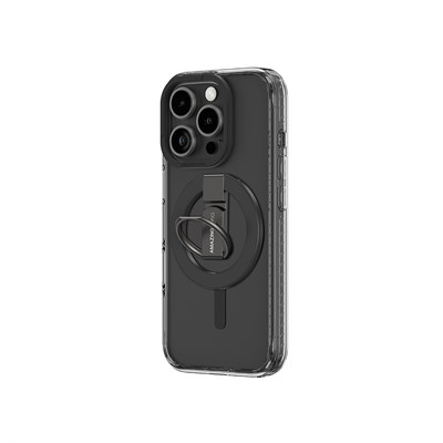 Apple iPhone 16 Pro Max Kılıf Magsafe Şarj Özellikli Aramid Fiber Pitaka Ultra-Slim Classic Serisi Forest Green Kapak