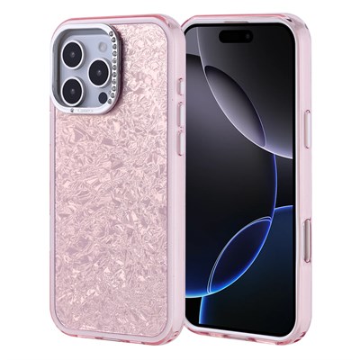 Apple iPhone 16 Pro Max Kılıf Taşlı Tasarımlı Zore Kapi Kapak