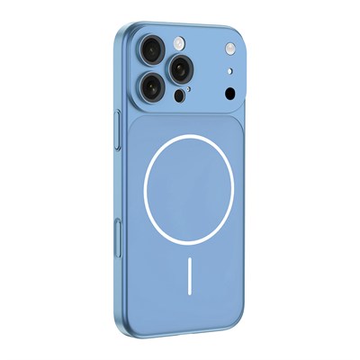 Apple iPhone 16 Pro Max Kılıf Zore M-Safe Şarj Özellikli Kamera Korumalı Spark Kapak
