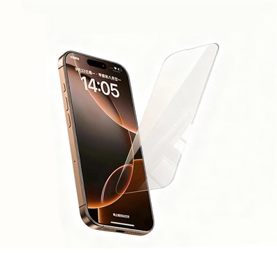Apple iPhone 16 Pro Max Zore 3D Mobi HD Temperli Cam Ekran Koruyucu + Kolay Uygulama Aparatı