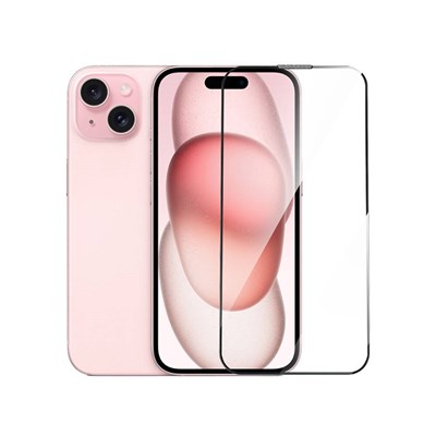 Apple iPhone 16 Pro Wiwu GT-014 Polimer Oleofobik Kaplama Şeffaf Pürüzsüz Temperli Cam Ekran Koruyucu 25li Paket