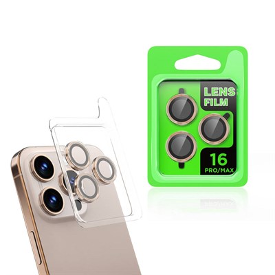 Apple iPhone 16 Pro Zore CL-07 Kamera Lens Koruyucu