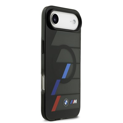 Apple iPhone 17 Air Kılıf BMW Orjinal Lisanslı M-safe Şarj Özellikli IML Baskılı Üç Renkli M Dizayn Kapak