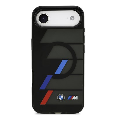 Apple iPhone 17 Air Kılıf BMW Orjinal Lisanslı M-safe Şarj Özellikli IML Baskılı Üç Renkli M Dizayn Kapak