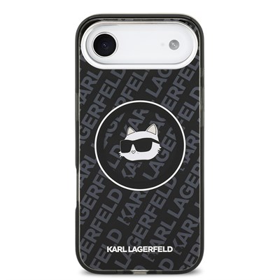 Apple iPhone 17 Air Kılıf Karl Lagerfeld Orjinal Lisanslı IML Baskılı Choupette Heads Kapak