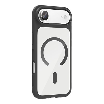 Apple iPhone 17 Air Kılıf M-Safe Şarj Özellikli Metal Kamera Çerçeveli Zore Tiko Kapak