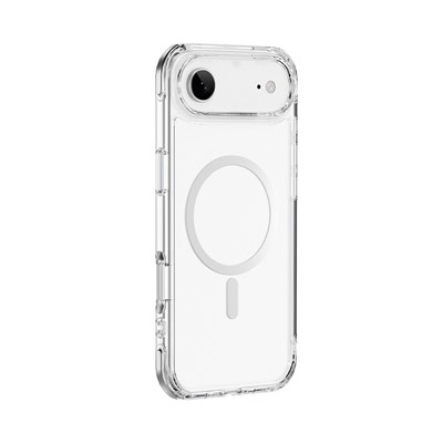 Apple iPhone 17 Air Kılıf M-safe Şarj Özellikli Wiwu MCC-702 Titanyum Pro Serisi Sert PC Kapak