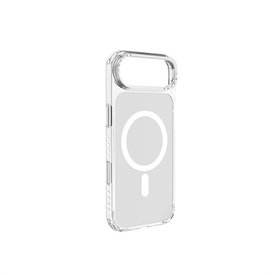 Apple iPhone 17 Air Kılıf M-safe Şarj Özellikli Metal Kamera Çerçeveli Airbag Tasarımlı Lenyes CK221 Sert PC Kapak