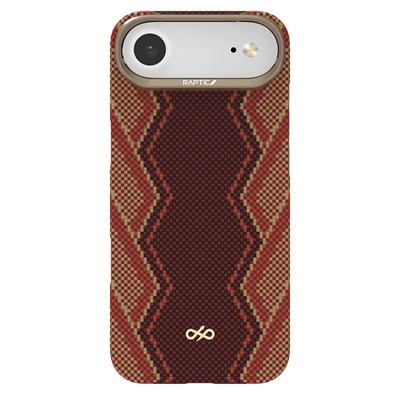 Apple iPhone 17 Air Kılıf M-safe Şarj Özellikli Raptic Aramid Skin Bionic Serisi Kapak