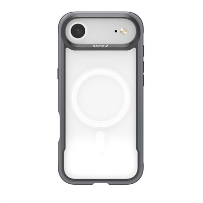 Apple iPhone 17 Air Kılıf M-safe Şarj Özellikli Airbagli Raptic Shield Serisi Şeffaf Arka Yüzey Kapak