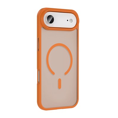 Apple iPhone 17 Air Kılıf M-safe Şarj Özellikli Mat Arka Yüzey Zore Sio Kapak
