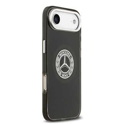 Apple iPhone 17 Air Kılıf Mercedes Benz Orjinal Lisanslı M-safe Şarj Özellikli Çift Katmanlı PC Nostaljik Yıldız Dizayn Kapak