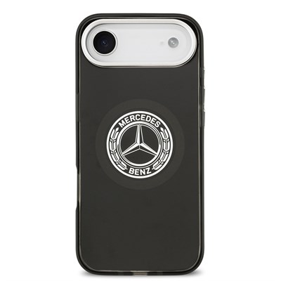 Apple iPhone 17 Air Kılıf Mercedes Benz Orjinal Lisanslı M-safe Şarj Özellikli Çift Katmanlı PC Nostaljik Yıldız Dizayn Kapak