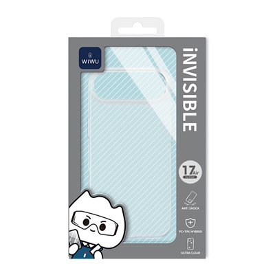 Apple iPhone 17 Air Kılıf Wiwu YXK-206 Invisible Sert PC Kapak