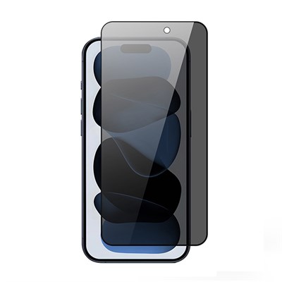 Apple iPhone 17 Air Zore Rika Premium Privacy Temperli Cam Ekran Koruyucu