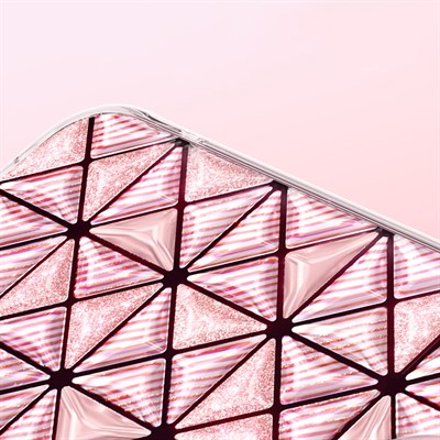 Apple iPhone 17 Kılıf 3D Buz Blok Desenli Zore Paris Kairo TPU Kapak