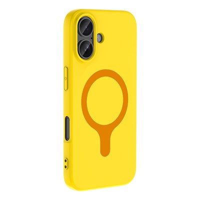 Apple iPhone 17 Kılıf M-Safe Şarj Özellikli Zore Aris Silikon Kapak
