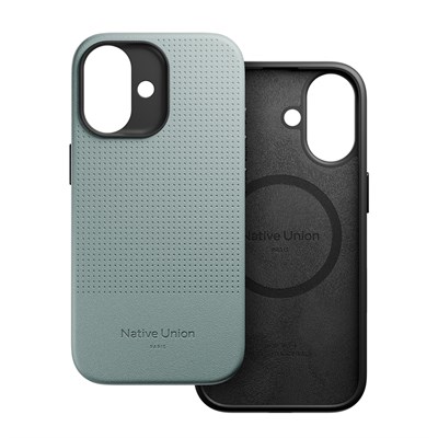 Apple iPhone 17 Kılıf M-safe Şarj Özellikli Deri Dokulu Native Union 2025 Active Serisi Kapak