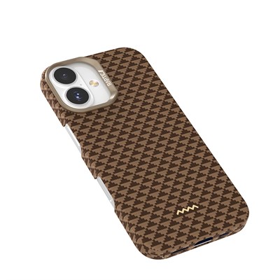 Apple iPhone 17 Kılıf M-safe Şarj Özellikli Raptic Aramid Skin Origin Serisi Kapak