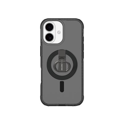 Apple iPhone 17 Kılıf M-safe Şarj Özellikli Yüzük Standlı Amazingthing Titan Pro Serisi Kapak