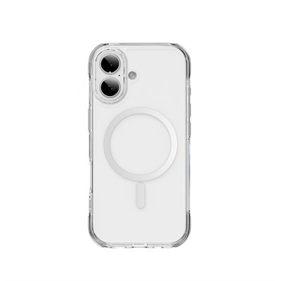 Apple iPhone 17 Kılıf M-safe Şarj Özellikli Wiwu MCC-702 Titanyum Pro Serisi Sert PC Kapak