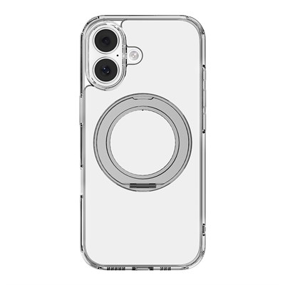 Apple iPhone 17 Kılıf M-safe Şarj Özellikli Standlı Airbag Tasarımlı Mutural Fresh Serisi Kapak