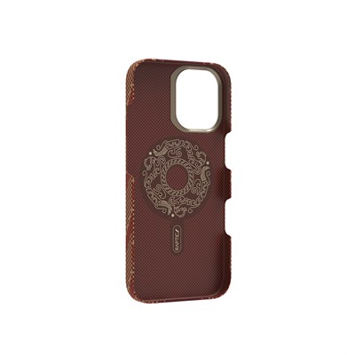 Apple iPhone 17 Kılıf M-safe Şarj Özellikli Raptic Aramid Skin Bionic Serisi Kapak