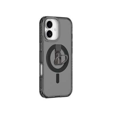 Apple iPhone 17 Kılıf M-safe Şarj Özellikli Yüzük Standlı Amazingthing Titan Pro Serisi Kapak