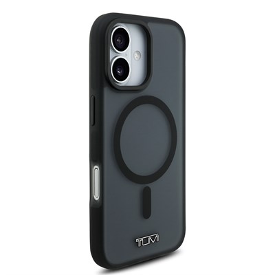 Apple iPhone 17 Kılıf TUMI Orjinal Lisanslı M-safe Şarj Özellikli Buzlu Transparan Kapak