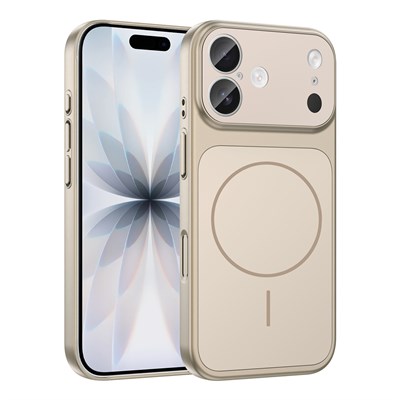 Apple iPhone 17 Kılıf Zore M-Safe Şarj Özellikli Kamera Korumalı Formen Kapak