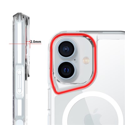 Apple iPhone 17 Kılıf Zore M-safe Şarj Özellikli T-Max M-safe Kapak
