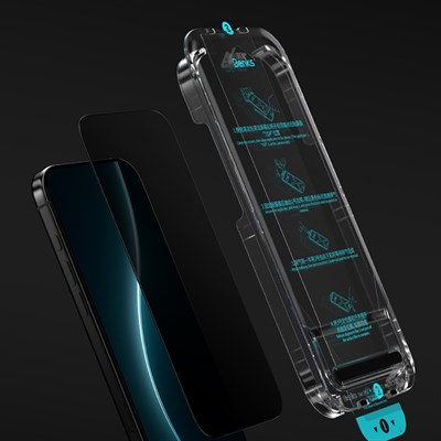 Apple iPhone 17 Pro Benks Glass Warrior Privacy HD 0.3mm Cam Ekran Koruyucu 10lu Paket