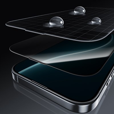 Apple iPhone 17 Pro Benks Glass Warrior Privacy HD 0.3mm Cam Ekran Koruyucu 10lu Paket