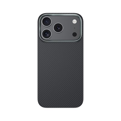 Apple iPhone 17 Pro Kılıf Benks M-safe Şarj Özellikli Metal Kamera Çerçeveli Magnetik ArmorAir 600D Kevlar Fiber Kapak