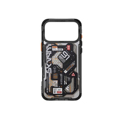 Apple iPhone 17 Pro Kılıf Desenli Airbag Tasarımlı Skinarma Spectra Kapak
