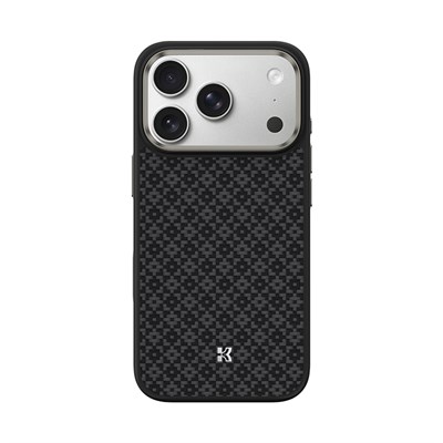 Apple iPhone 17 Pro Kılıf M-Safe Şarj Özellikli Benks ArmorPro ArmorGrid Serisi Kevlar Kapak