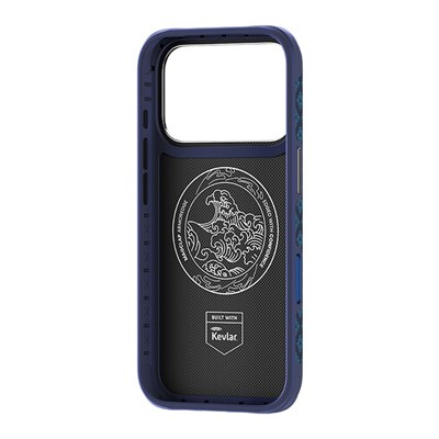 Apple iPhone 17 Pro Kılıf M-Safe Şarj Özellikli Yükseltilmiş Kamera Çerçeveli Benks ArmorGrid ArmorEdge X9 Serisi Kevlar Karbon Kapak